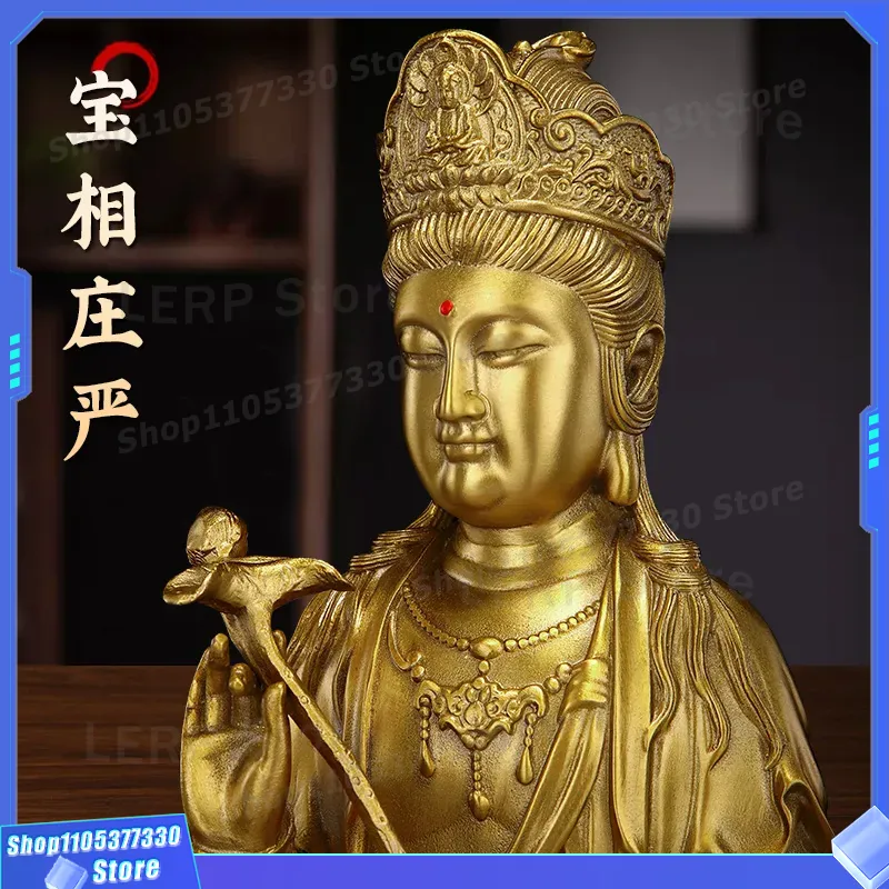 Pure Brass Manjushri Bodhisatt - Home Textiles Direct ulasan dan harga