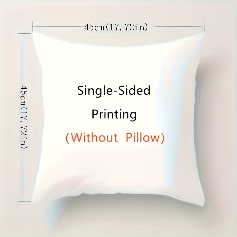 4pcs Cute Cat Printed Pillow C - Pillow Insert 18X18 ulasan dan harga