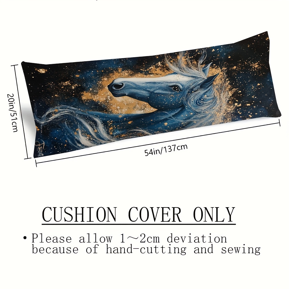 1pc Long Pillowcase, Minimalis - Galaxy Home Textiles ulasan dan harga