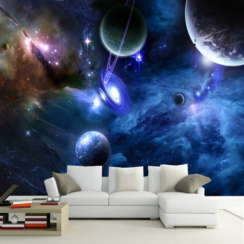 Customized products 3D mural G - Galaxy Home Textiles ulasan dan harga