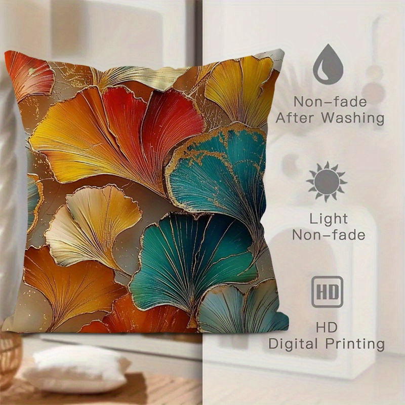 4pcs Pillowcase Set, Ginkgo Le - Pillow Insert 18X18 ulasan dan harga