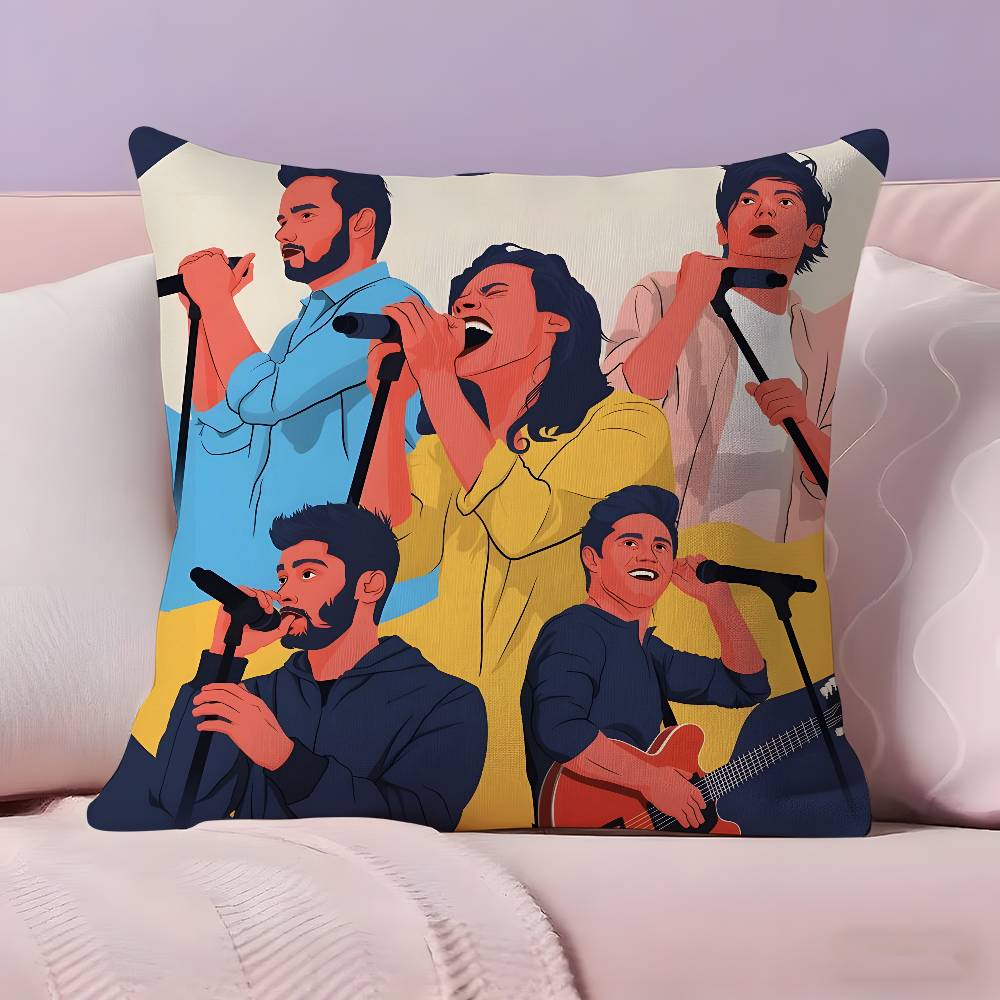Band O-One D-Direction Pillow  - Home Textiles Direct ulasan dan harga