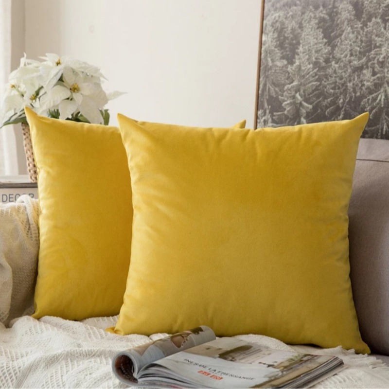 Dutch Velvet Solid Color Car S - Pillow Insert 18X18 ulasan dan harga