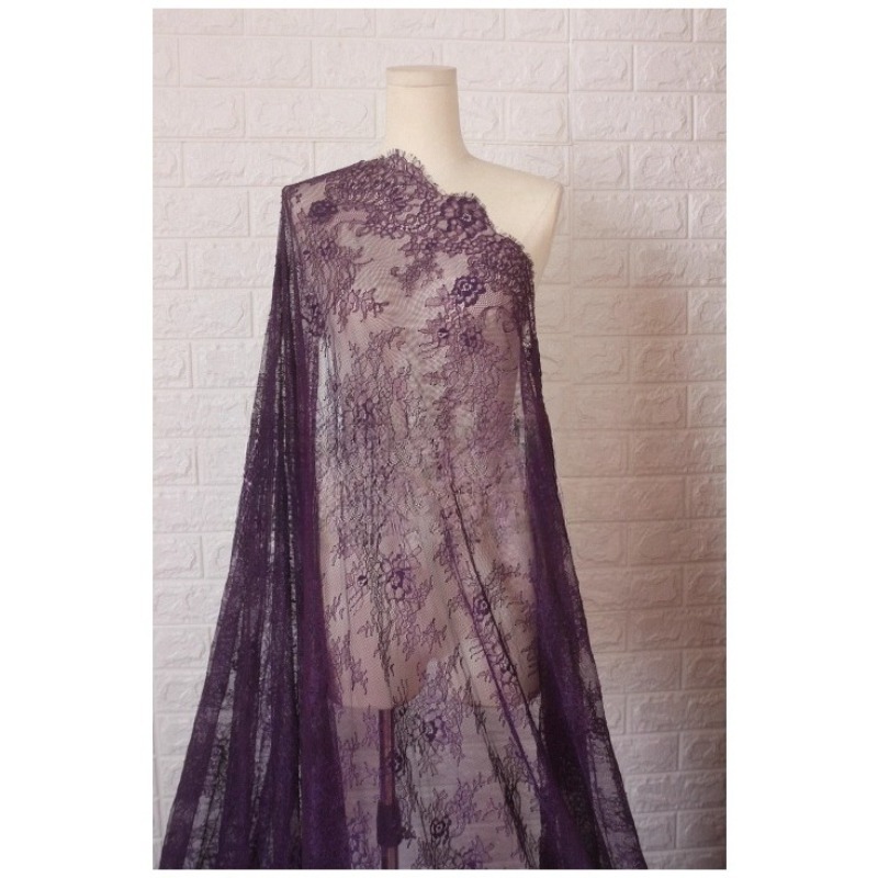 New High-quality Eyelash Lace  - Home Textiles Curtains ulasan dan harga