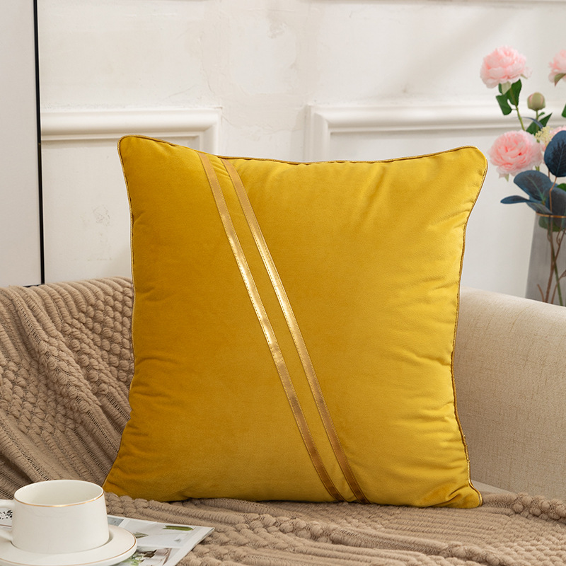 Velvet Throw Pillow Cover Ligh - Pillow Insert 18X18 ulasan dan harga